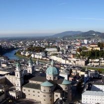 View from the top! Salzburg, Austria.